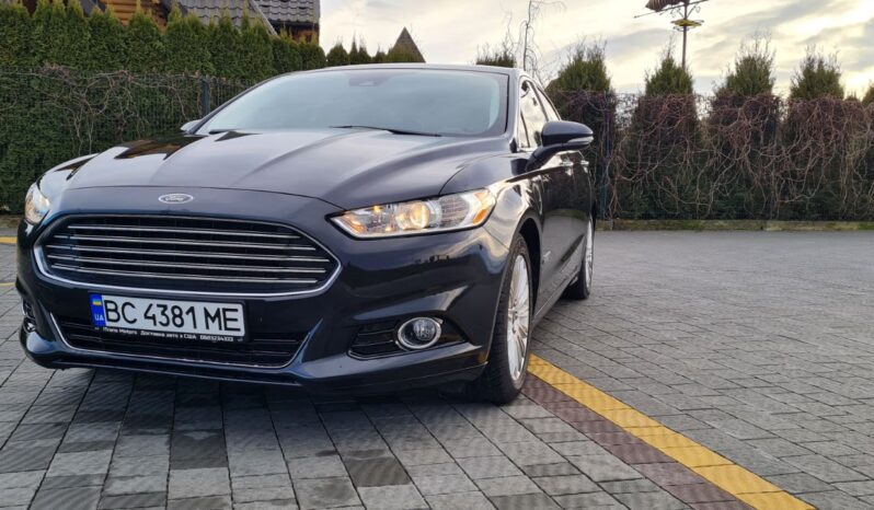 Ford Fusion Energi Se Phev 2014 Black 2.0L 13900$ full