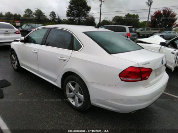 2013 VOLKSWAGEN PASSAT TDI SE W/SUNROOF-$10100 full