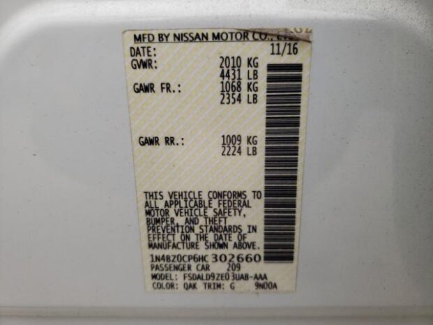 2017 NISSAN LEAF S – 9300$ full