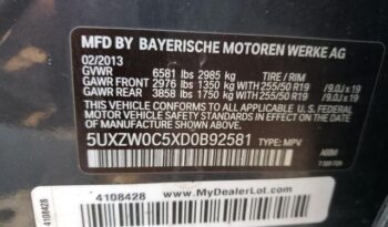 2013 BMW X5 XDRIVE35D – $15300 full