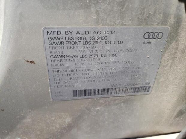 2014 AUDI Q5 PREMIUM – $10800 full