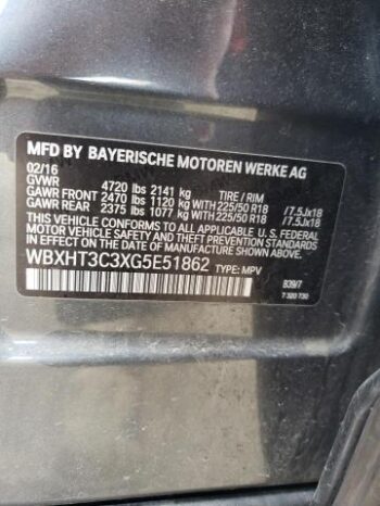 2016 BMW X1 XDRIVE28I – $12400 full