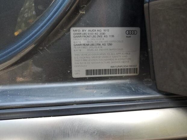 2013 AUDI A4 ALLROAD PREMIUM PLUS – $ 7900 full