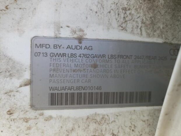 2014 AUDI A4 PREMIUM – $ 6400 full