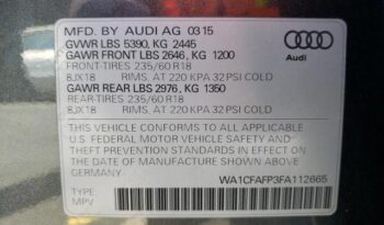 2015 AUDI Q5 PREMIUM – $10700 full