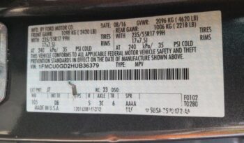 2017 FORD ESCAPE SE – $9000 full