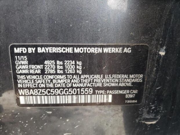 2016 BMW 328 XIGT SULEV – $10900 full