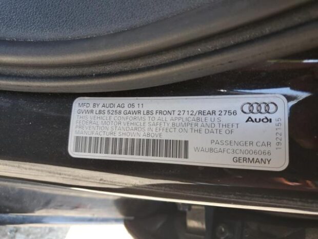 2012 AUDI A6 -$9500 full