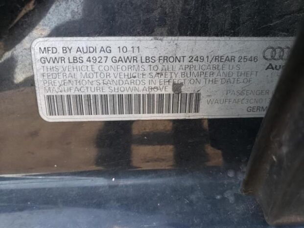 2012 AUDI A4 PREMIUM PLUS-$8000 full