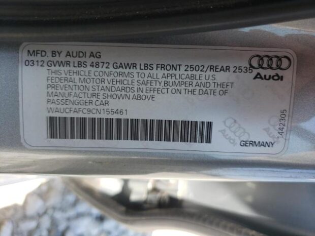 2012 AUDI A6 PREMIUM – $10700 full