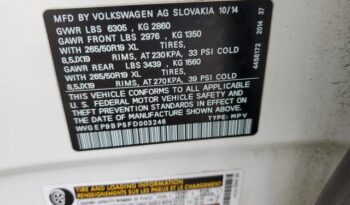2015 VOLKSWAGEN TOUAREG V6 TDI -$18900 full