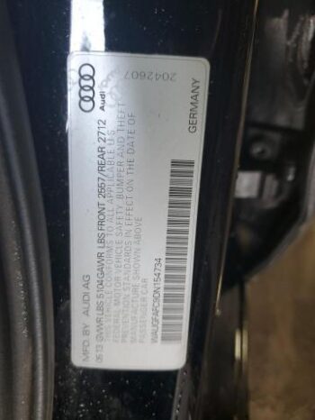 2013 AUDI A6 PREMIUM PLUS – $9800 full