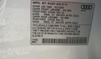 2015 AUDI Q7 TDI PREMIUM PLUS – $ 14200 full
