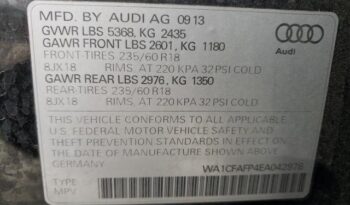 2014 AUDI Q5 PREMIUM – $ 11200 full