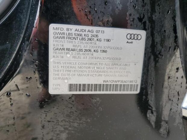 2014 AUDI Q5 PREMIUM – $9700 full