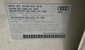 2015 AUDI Q5 PREMIUM PLUS – $ 10600 full
