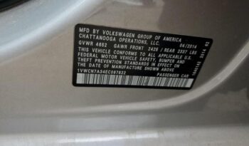 2014 VOLKSWAGEN PASSAT SEL- $8200 full
