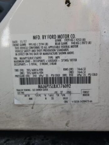 FORD ECOSPORT S full