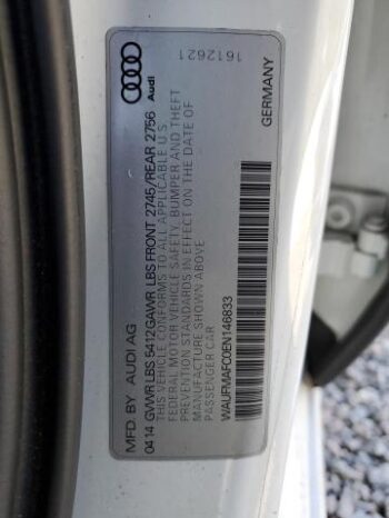 2014 AUDI A6 PREMIUM PLUS full