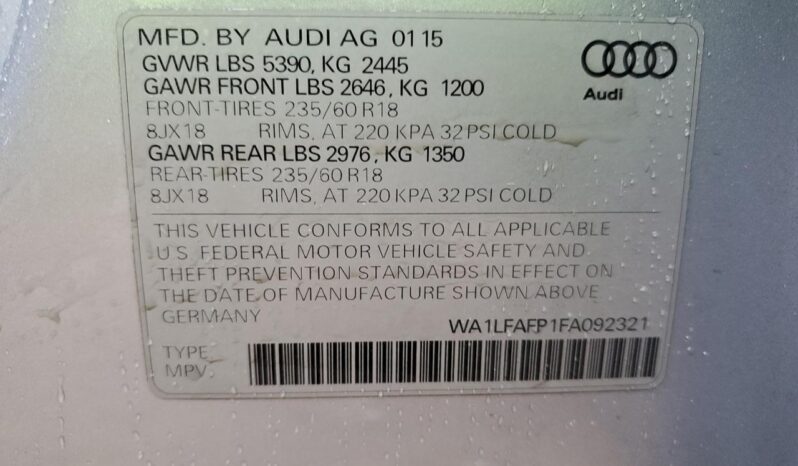 2015 AUDI Q5 PREMIUM PLUS – $9900 full
