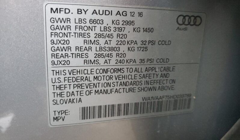 AUDI Q7 PRESTIGE full