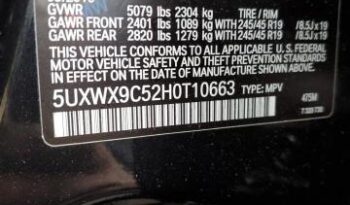 2017 BMW X3 XDRIVE28I full