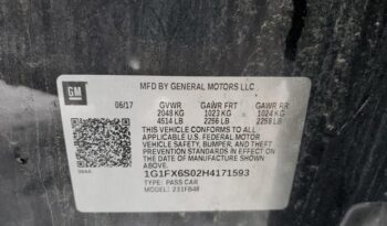 2017 CHEVROLET BOLT EV PREMIER full