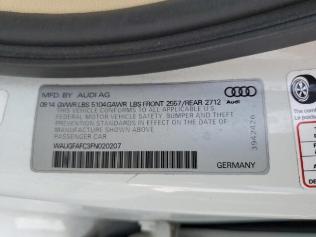 AUDI A6 PREMIUM PLUS full