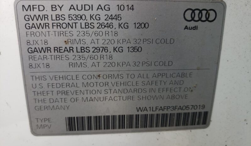 2015 AUDI Q5 PREMIUM PLUS – $9800 full