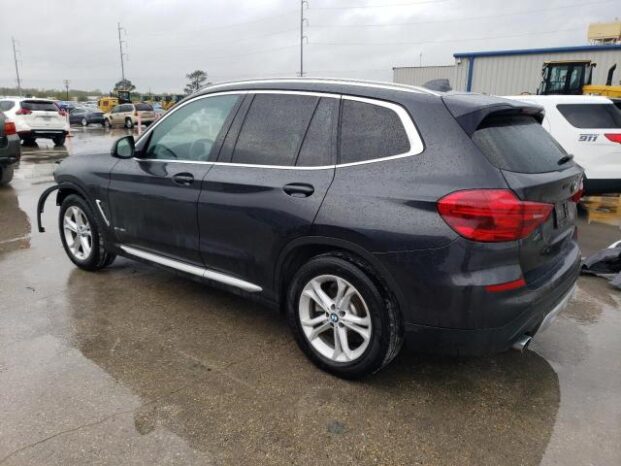 2018 BMW X3 XDRIVE30I full