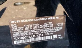 2018 BMW X3 XDRIVE30I – $15100 full