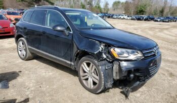 2012 VOLKSWAGEN TOUAREG V6 TDI full