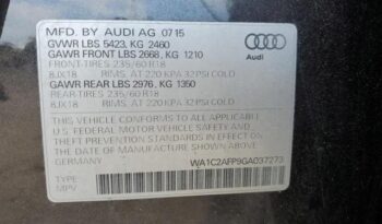 2016 AUDI Q5 PREMIUM full