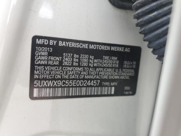 2014 BMW X3 XDRIVE28I full